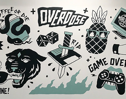 Overdose Digital Mural
