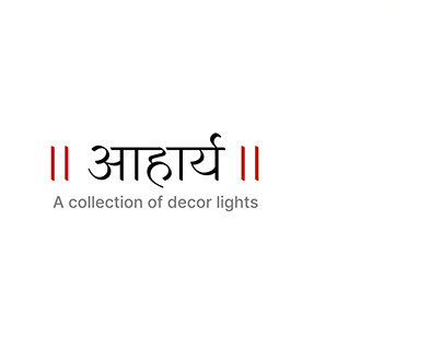 Aaharya - Lighting Design