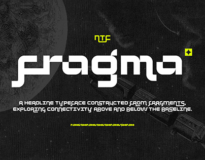 NTF Fragma - Typeface Design