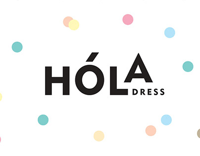 Fashion brand logo "Hola dress"