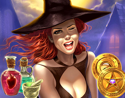 Witchcraft Slot Game Design