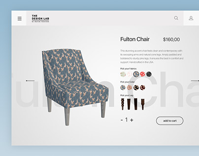 3D Product Page - The Design Lab