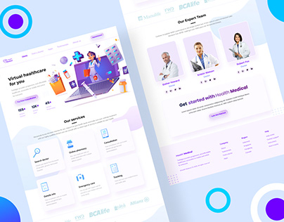 Health Care - Doctor Clinic Medical Website Template