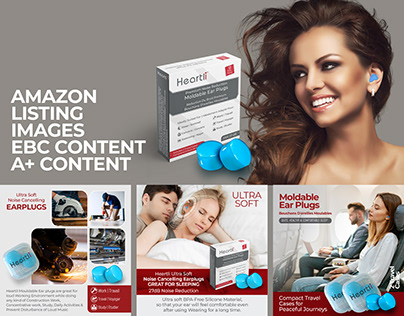 Silicon Earbud Amazon Listing Images EBC A+ Content