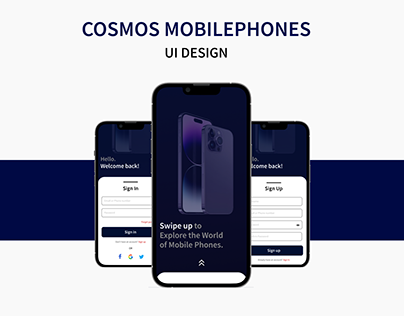 COSMOS Mobilephone App - UI Design