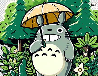 Totoro SVG