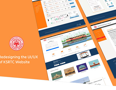 KSRTC Website Redesign | UX/UI Design