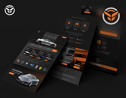 Car Rent Web UI Design