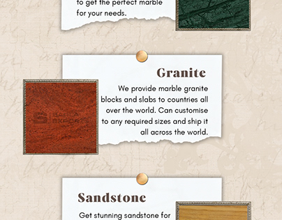 Types Of Natural Stone : Sarla Exports