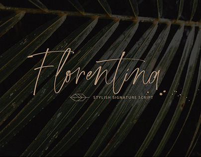 Florentina stylish signature script
