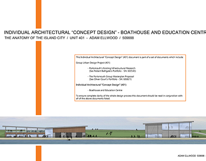 MArch 1_UoP_Concept Design_Boathouse + Education Centre