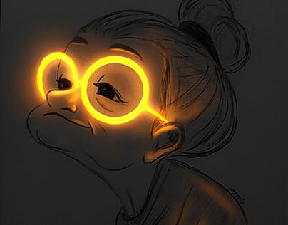 Glowing Grany Goggle