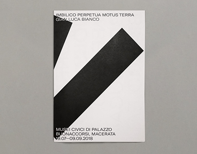 Imbilico Exhibition Folding Poster