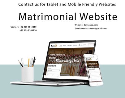 Fully Responsive Matrimonial WordPress Website