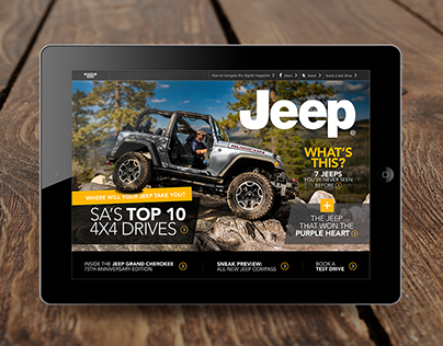 Jeep SA | Content | Digital magazine | Newsletters