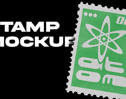 Free Stamp Mockup