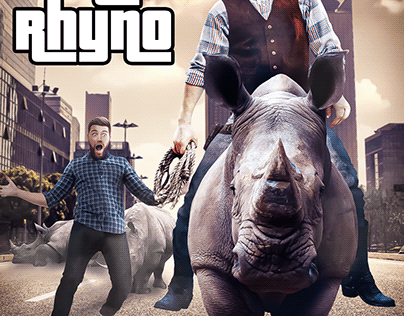 Grand Theft Rhyno Poster
