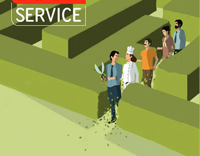 Illustration for "FOOD SERVICE"