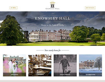 Knowsley Hall Website