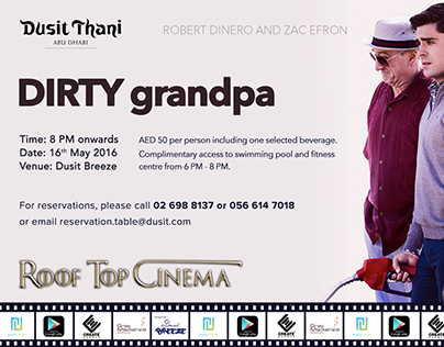 #5 Rooftop Movie Night - Dirty Granpa Movie