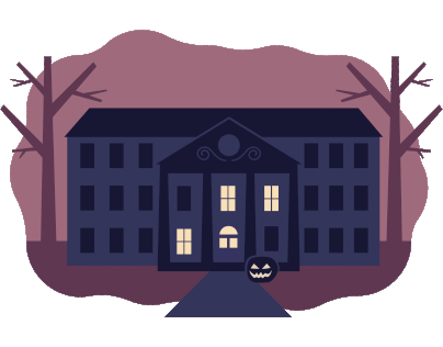 Happy Halloween from Roanoke College | Animated GIF