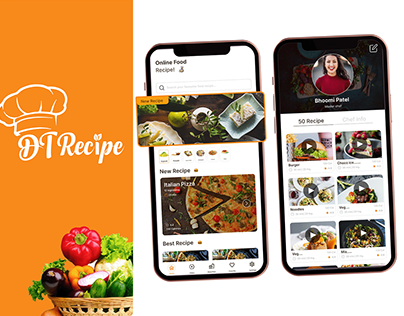 DTRecipe - Recipe App UI