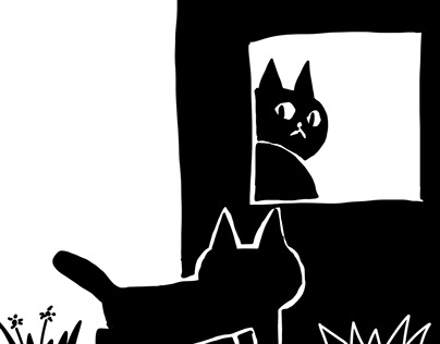 Black Cat met Black Cat
