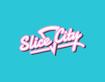 Slice City Pizzeria — Branding & Menu Design