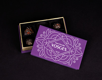 VOSGES Chocolate Packaging Design