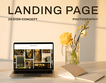 Photography | Landing Page Design Concept