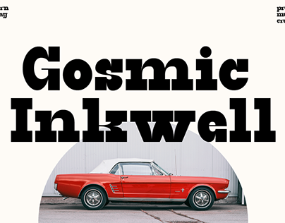 Cosmic Inkwell Font