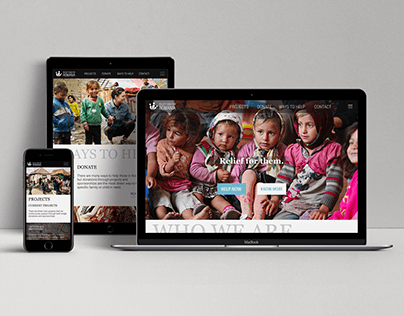 The Relief Fund For Romania | Website Redesign