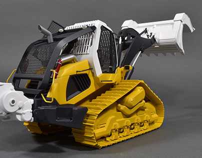 Demolition Crawler Loader Concept Model