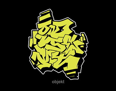 Graffiti Piece for OBJEKT (2021)