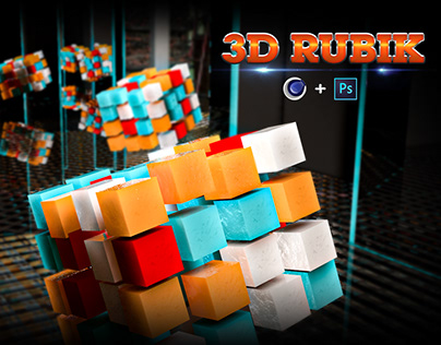 3D Rubik & Monsters door
