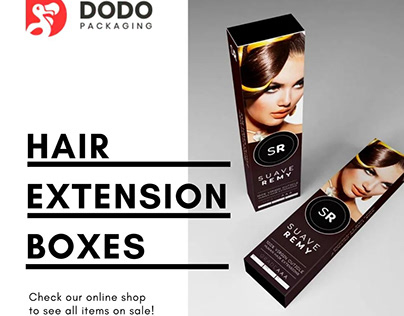 Design Your Favorite Hair Extension Packaging Boxes