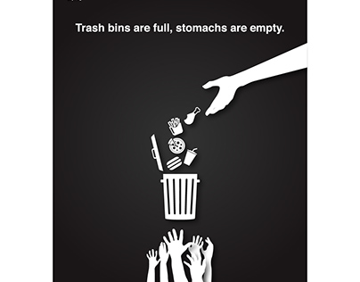 Food Awareness Campaign Poster For World Food Programme