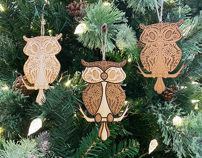 Owl Tree Ornaments