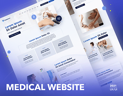 Medical Website | UI - UX