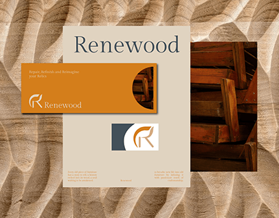 Branding- Renewood - a website to renew your relics