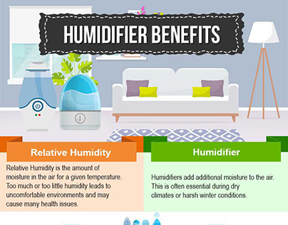 Humidifire Benefits Infographic
