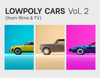 LOWPOLY CARS Vol. 2