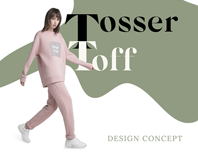 Tosser Toff - concept website of clothing store