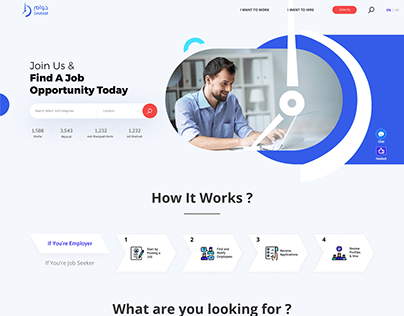 Job Search/ Job Post Web Design