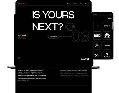 Project thumbnail - Studio NOEMIE - Marketing Website Design