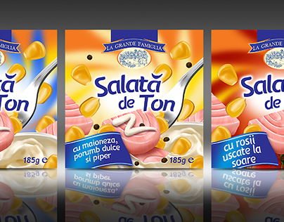 Packaging design for Tuna Salad