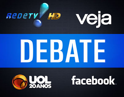 Debates SP, BH e RIO - RedeTV, VEJA, UOL e Facebook