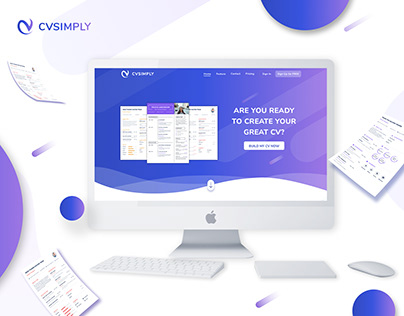 CV Simply - Web application - Productivity