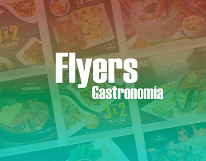 Flyers Gastronomía