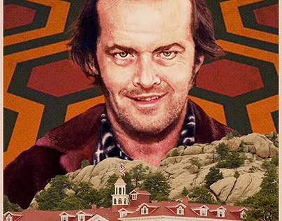 The Shining Movie Poster - Graphic Experimentation